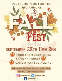 3rd Annual Fall Fest